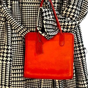 Coach RED Vintage Small Tote bag made in NYC with hangtag 200 - 1333